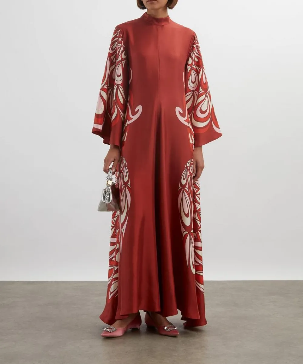 La DoubleJ Dresses^Magnifico Phoenix Placée Burgundy Dress