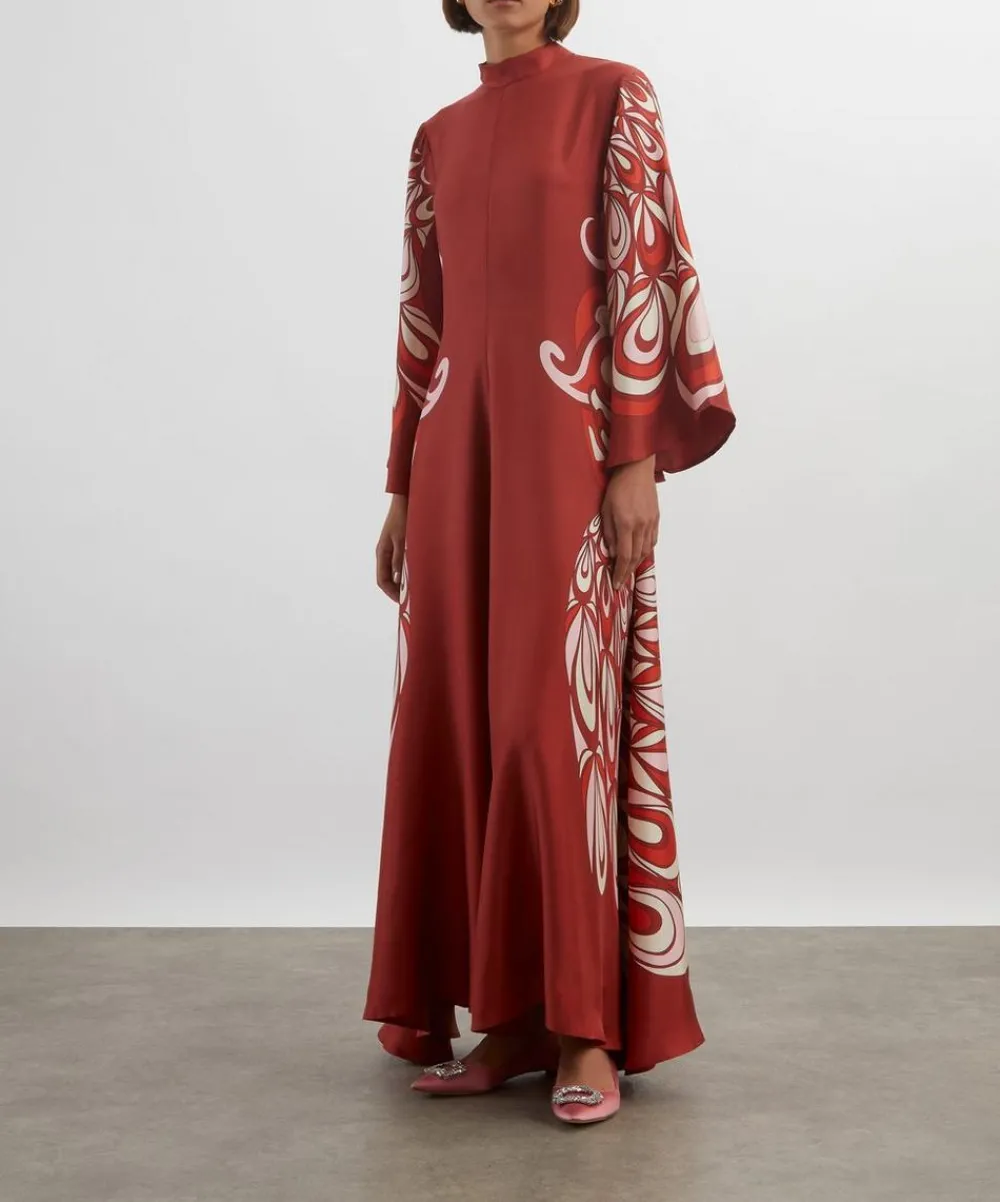 La DoubleJ Dresses^Magnifico Phoenix Placée Burgundy Dress