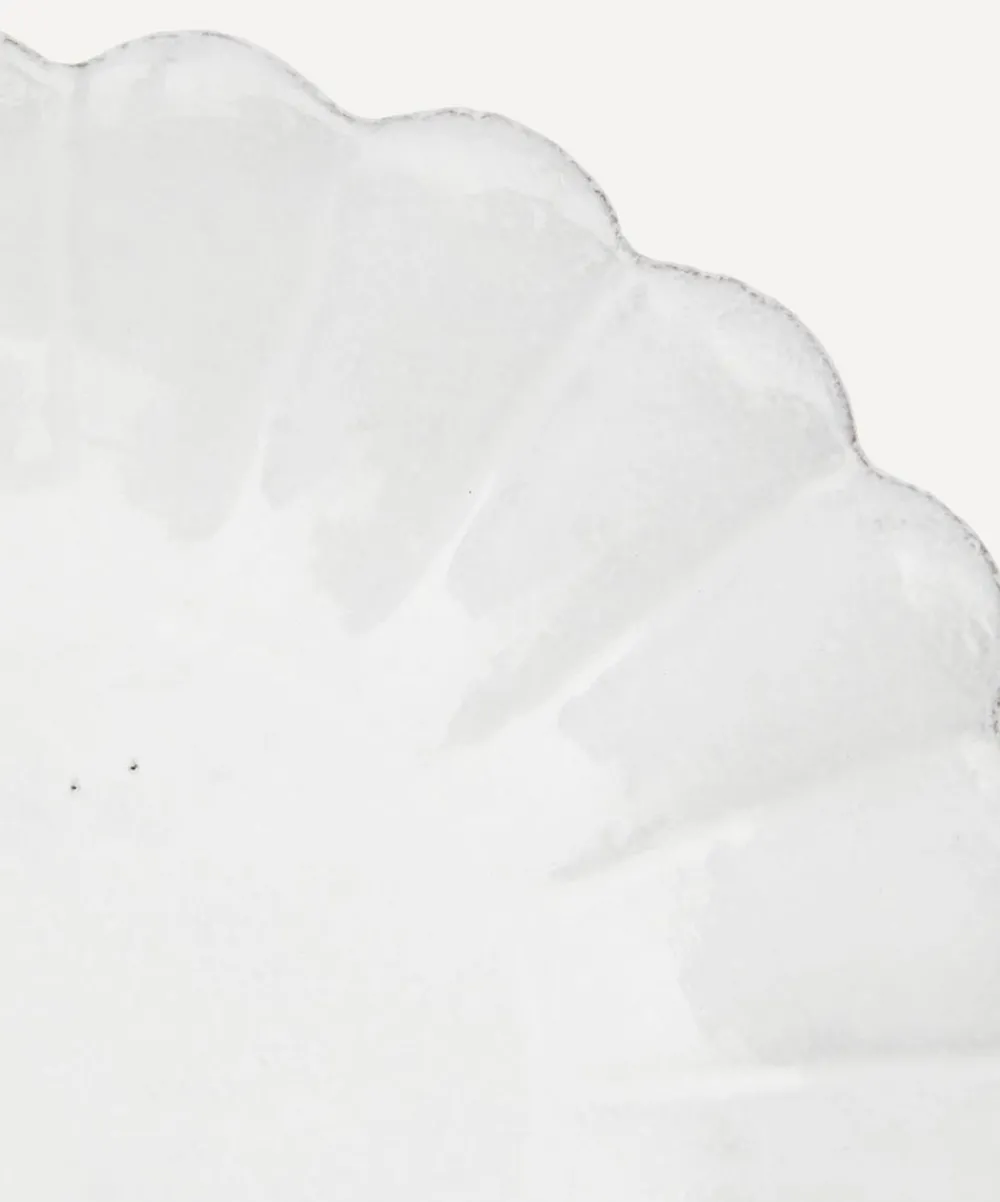 Astier de Villatte Tableware^Maguerite Dessert Plate