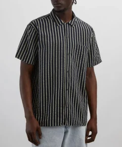 YMC Shirts^Malick Short-Sleeve Striped Shirt