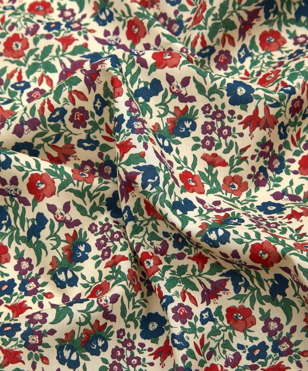 Liberty Fabrics Organic Cotton|Classic Tana Lawn^Mamie Organic Tana Lawn™ Cotton