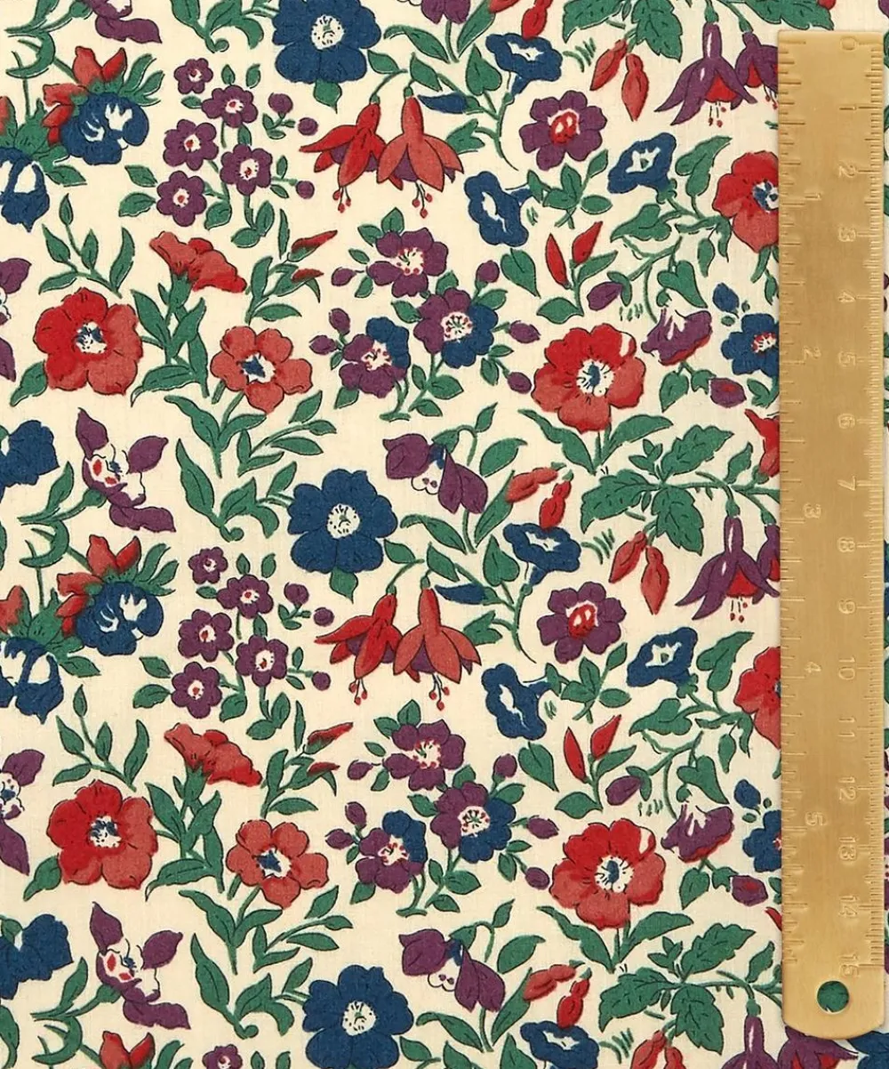 Liberty Fabrics Organic Cotton|Classic Tana Lawn^Mamie Organic Tana Lawn™ Cotton