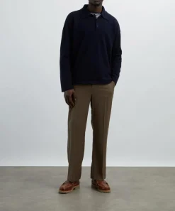 A.P.C. Knitwear & Sweats^Manuel Wool Polo Shirt