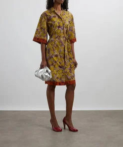 Dries Van Noten Dresses^Marble Cotton Shirt Dress
