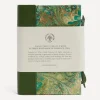 Giannini Stationery And Games^Marbled Notebook with Leather Spine and Tie