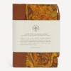 Giannini Stationery And Games^Marbled Notebook with Leather Spine and Tie