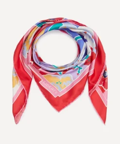 Liberty Scarves^Marianna’s Bouquet 90x90 Silk Scarf