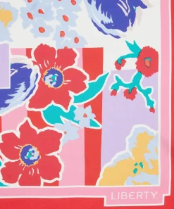 Liberty Scarves^Marianna’s Bouquet 90x90 Silk Scarf