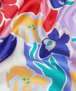 Liberty Scarves^Marianna’s Bouquet 90x90 Silk Scarf