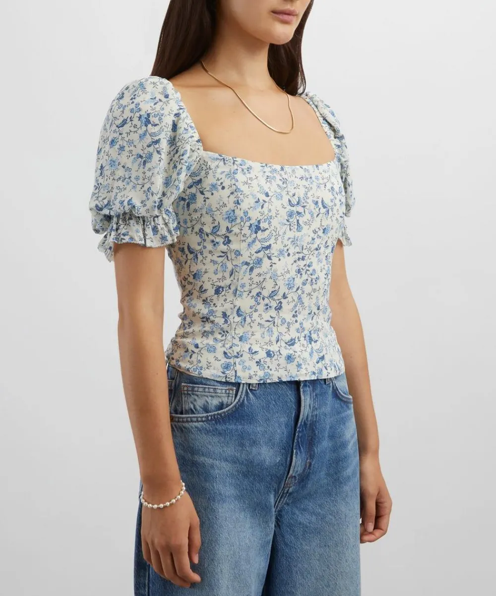 Reformation Tops^Marin Georgette Top