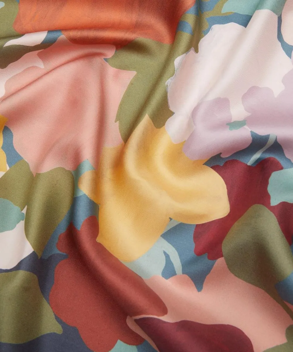 Liberty Fabrics Monument Twill^Marinas Tea Garden Silk Twill
