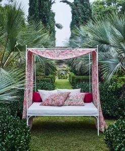 Liberty Interiors Furnishing Fabrics^Marquee Painswick Weave in Lacquer – Outdoor