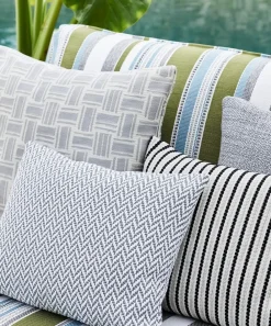 Liberty Interiors Furnishing Fabrics^Marquee Painswick Weave in Pewter – Outdoor