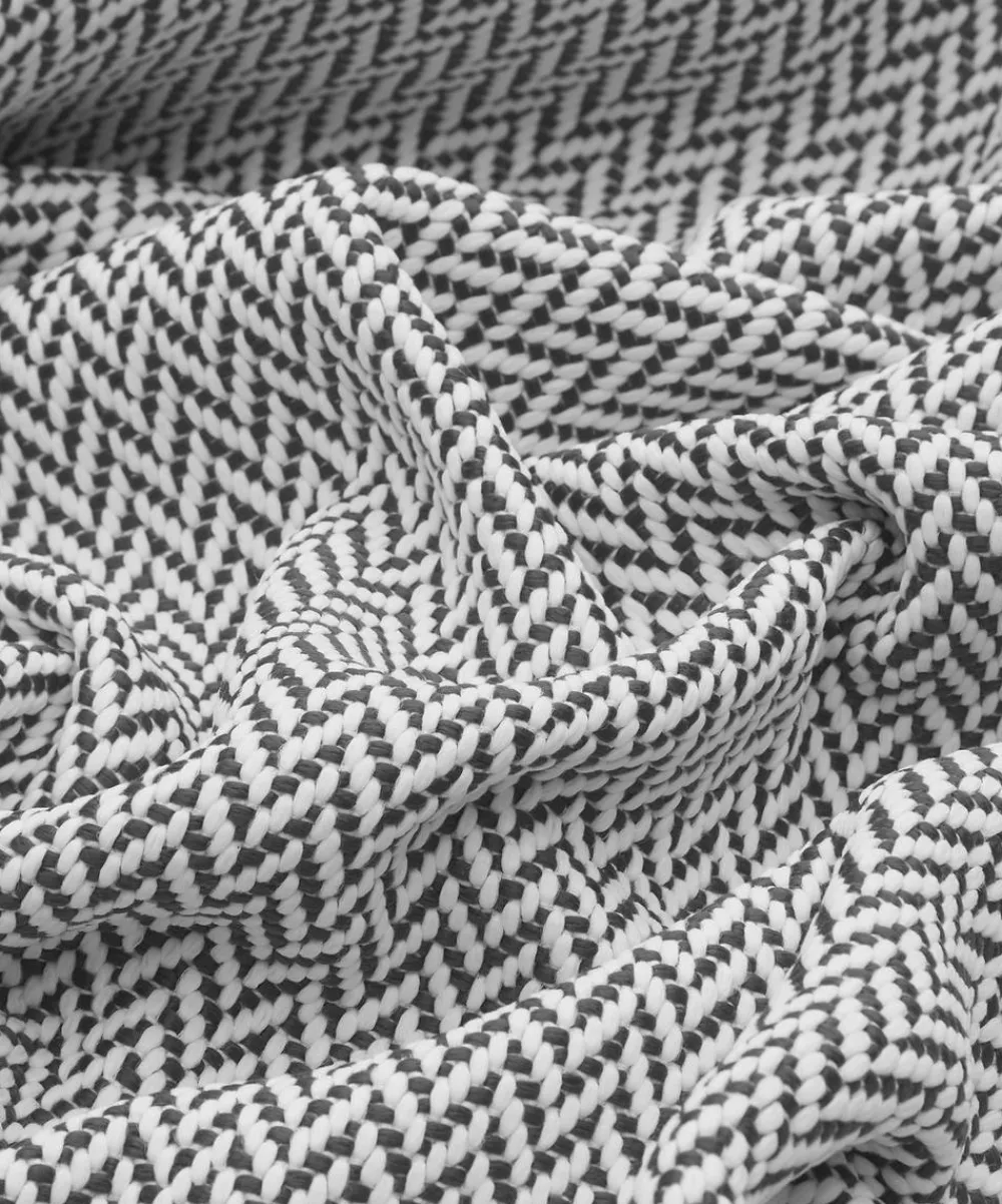 Liberty Interiors Furnishing Fabrics^Marquee Painswick Weave in Pewter – Outdoor