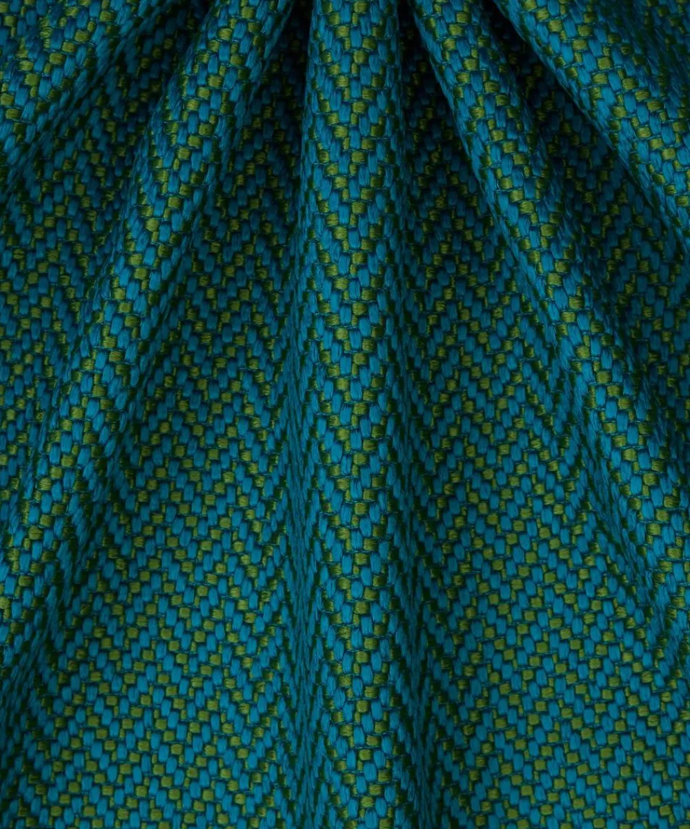 Liberty Interiors Furnishing Fabrics^Marquee Painswick Weave in Jade – Outdoor