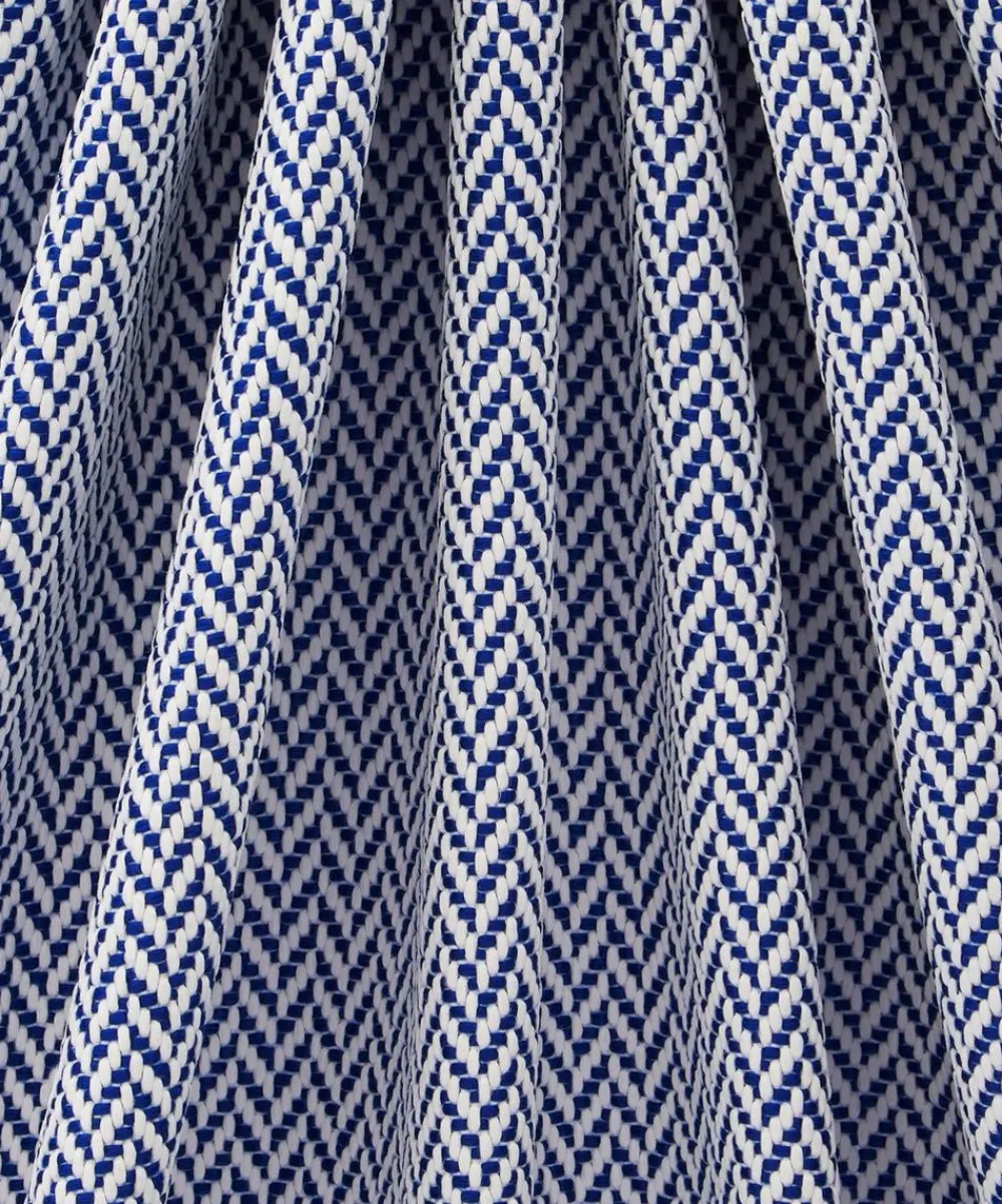 Liberty Interiors Furnishing Fabrics^Marquee Painswick Weave in Lapis – Outdoor