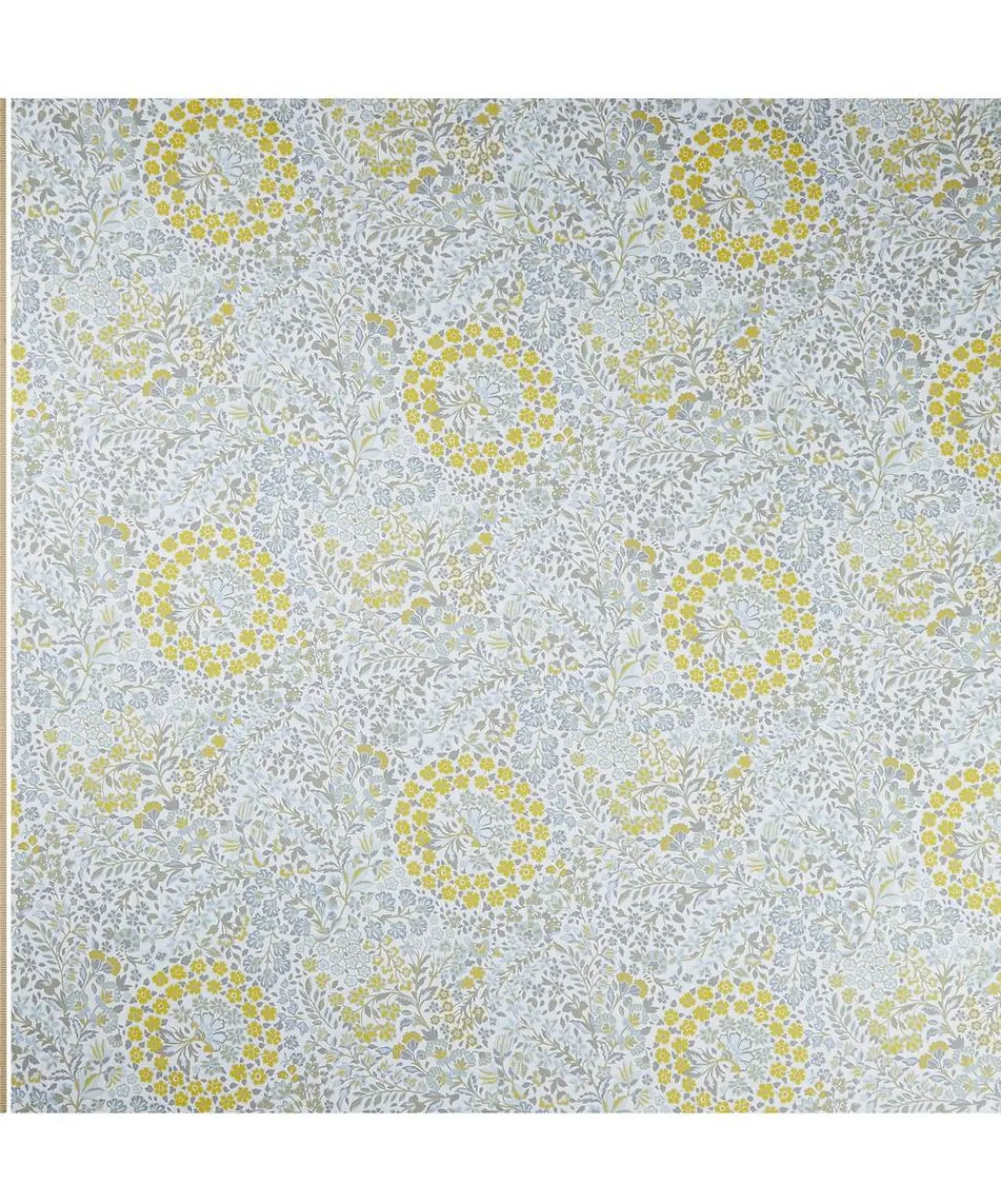 Liberty Interiors Furnishing Fabrics^Marquess Garden Chesham Sateen in Lichen