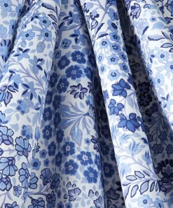 Liberty Interiors Furnishing Fabrics^Marquess Garden Chesham Sateen in Lapis