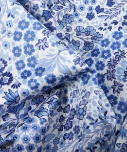 Liberty Interiors Furnishing Fabrics^Marquess Garden Chesham Sateen in Lapis