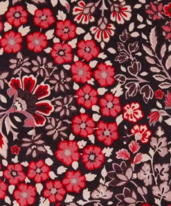 Liberty Interiors Furnishing Fabrics^Marquess Garden Cotton Velvet in Lacquer