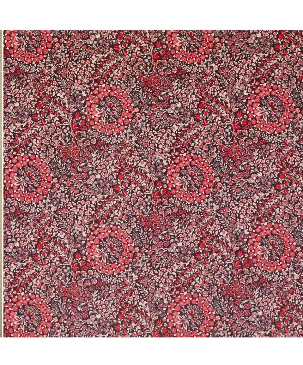 Liberty Interiors Furnishing Fabrics^Marquess Garden Cotton Velvet in Lacquer