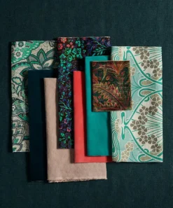 Liberty Interiors Furnishing Fabrics^Marquess Garden Cotton Velvet in Jade