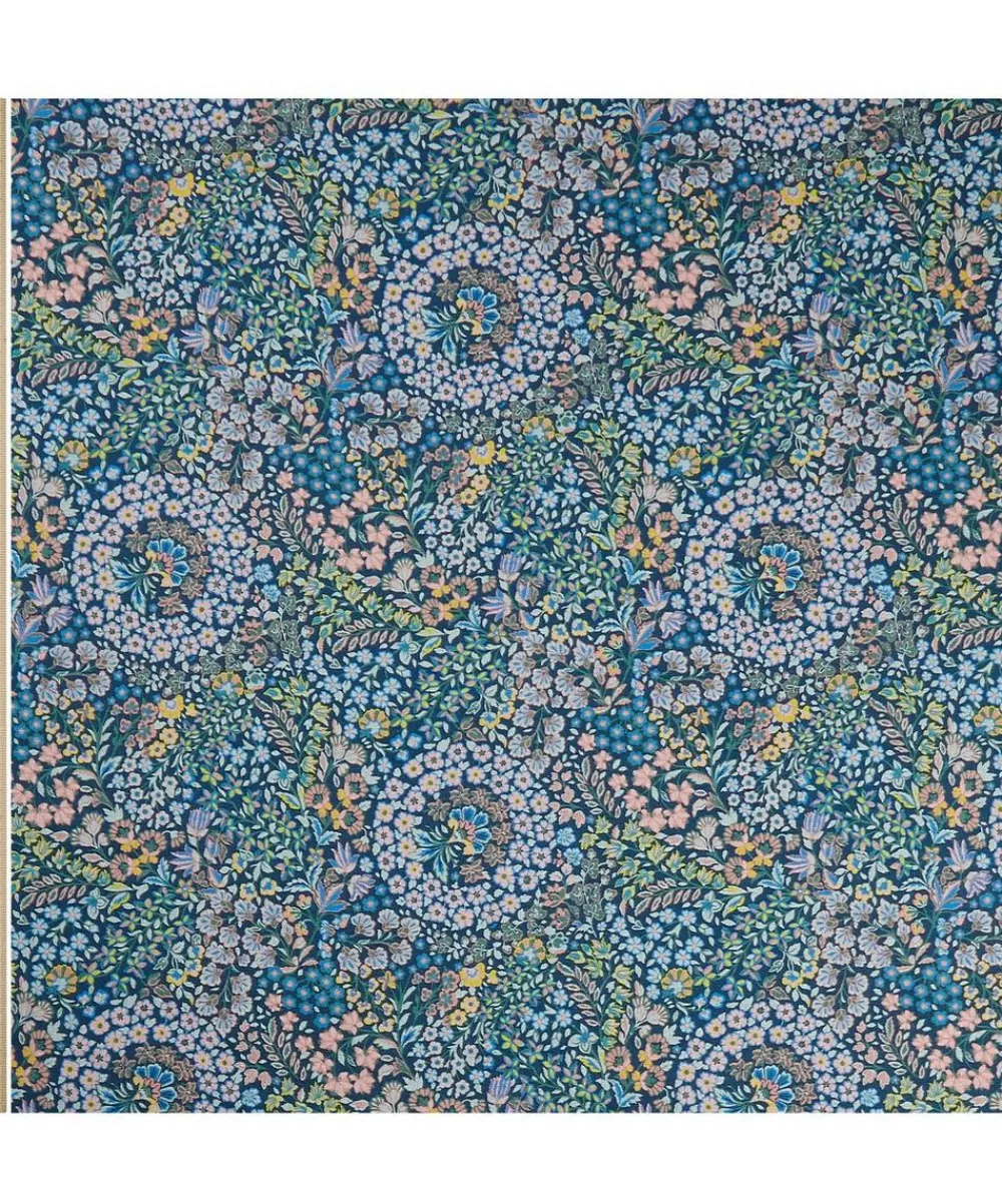 Liberty Interiors Furnishing Fabrics^Marquess Garden Ladbroke Linen in Lichen