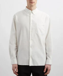 A.P.C. Shirts^Mateo Logo Cotton Shirt
