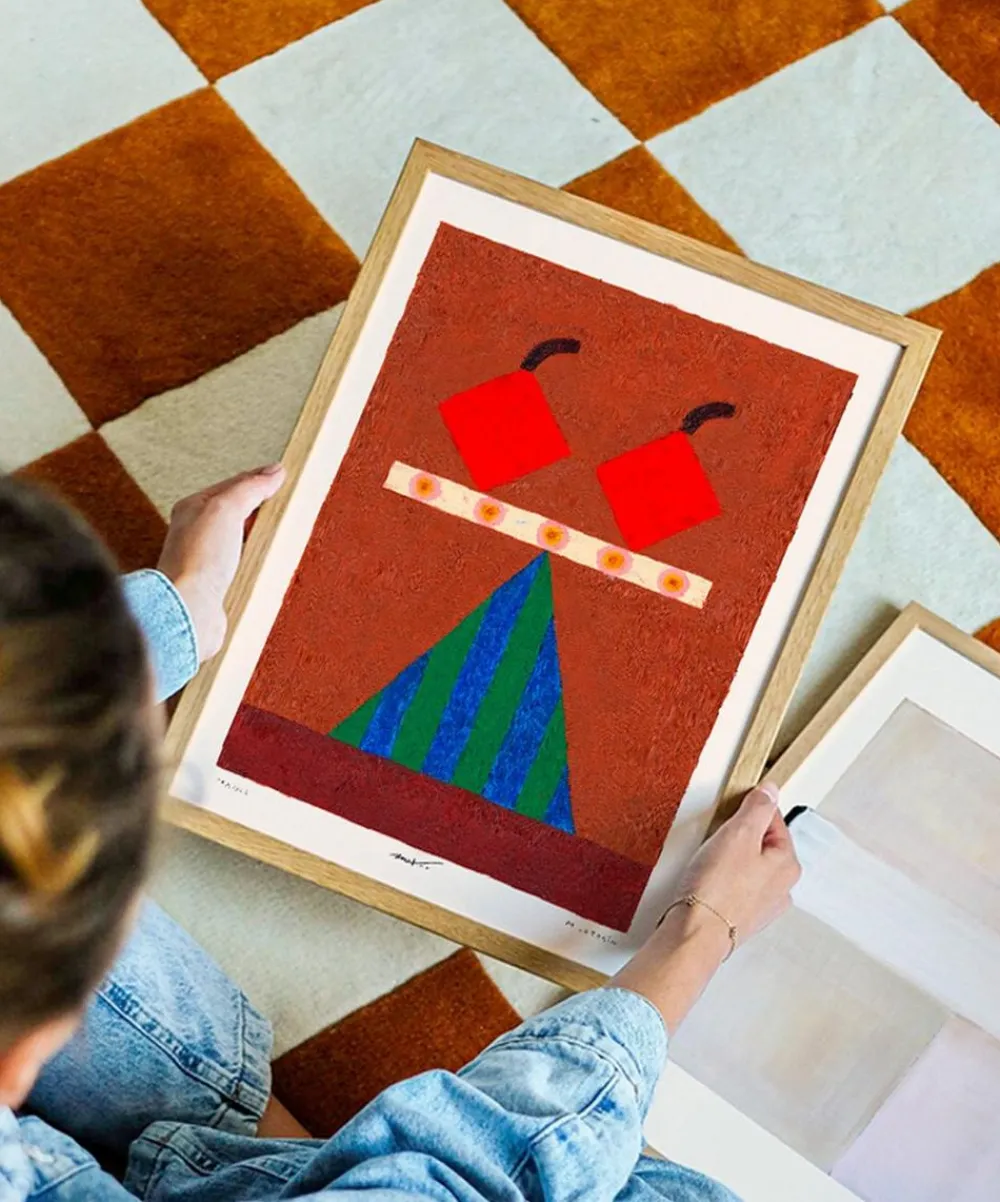 PSTR Studio Wall Art|Living Room^Matías Larraín Valance Framed Print