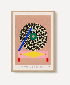 PSTR Studio Wall Art^Matías Larraín Vinyles & Couleurs I Framed Print