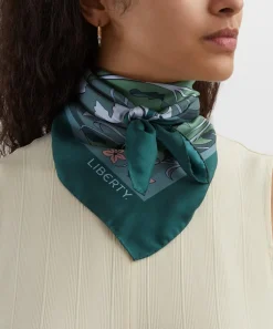 Liberty Scarves^May’s Garden 70x70 Silk Scarf
