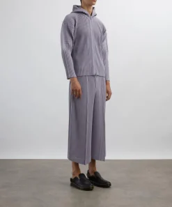 HOMME PLISSÉ ISSEY MIYAKE Shorts^MC JUNE Cloud Grey Pleated Shorts