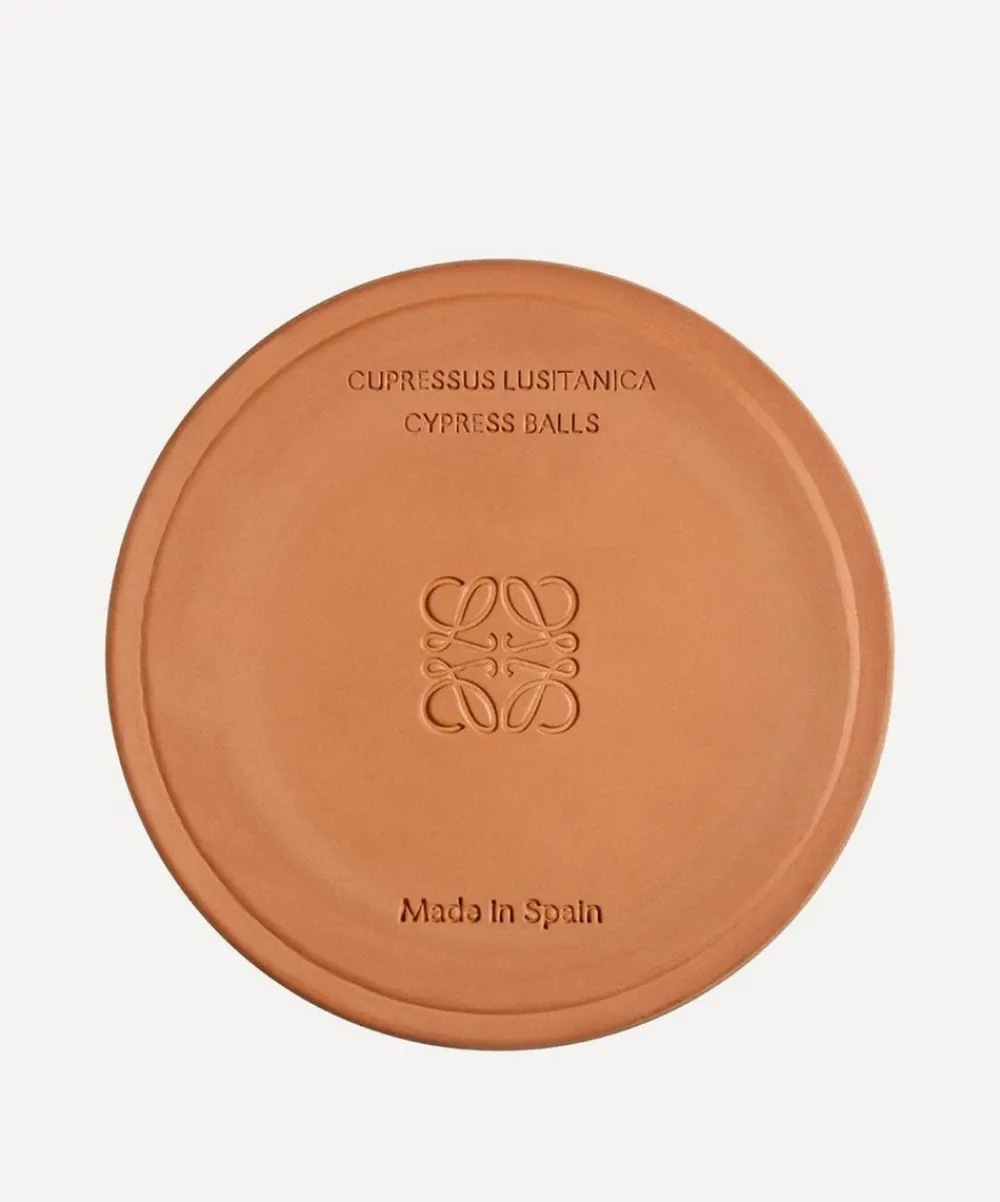 Loewe Candles & Candle Holders^Medium Cypress Balls Candle 610g