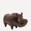 Omersa Footstools & Furniture^Medium Leather Hippopotamus