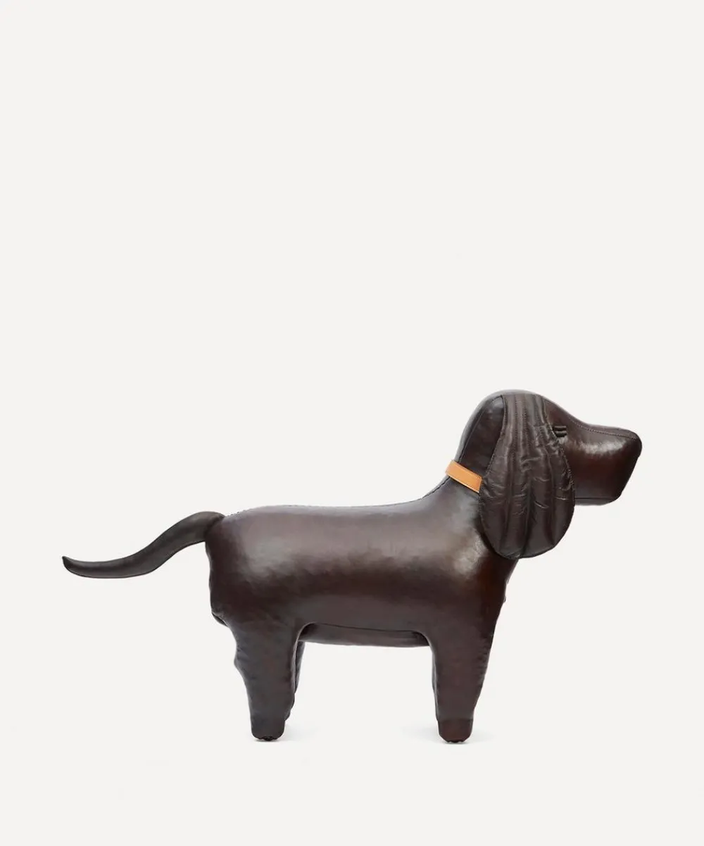 Omersa Footstools & Furniture|Ornaments^Medium Leather Spaniel