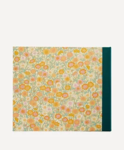 Esmie Stationery And Games^Medium Peach Orange Daisies Landscape Album