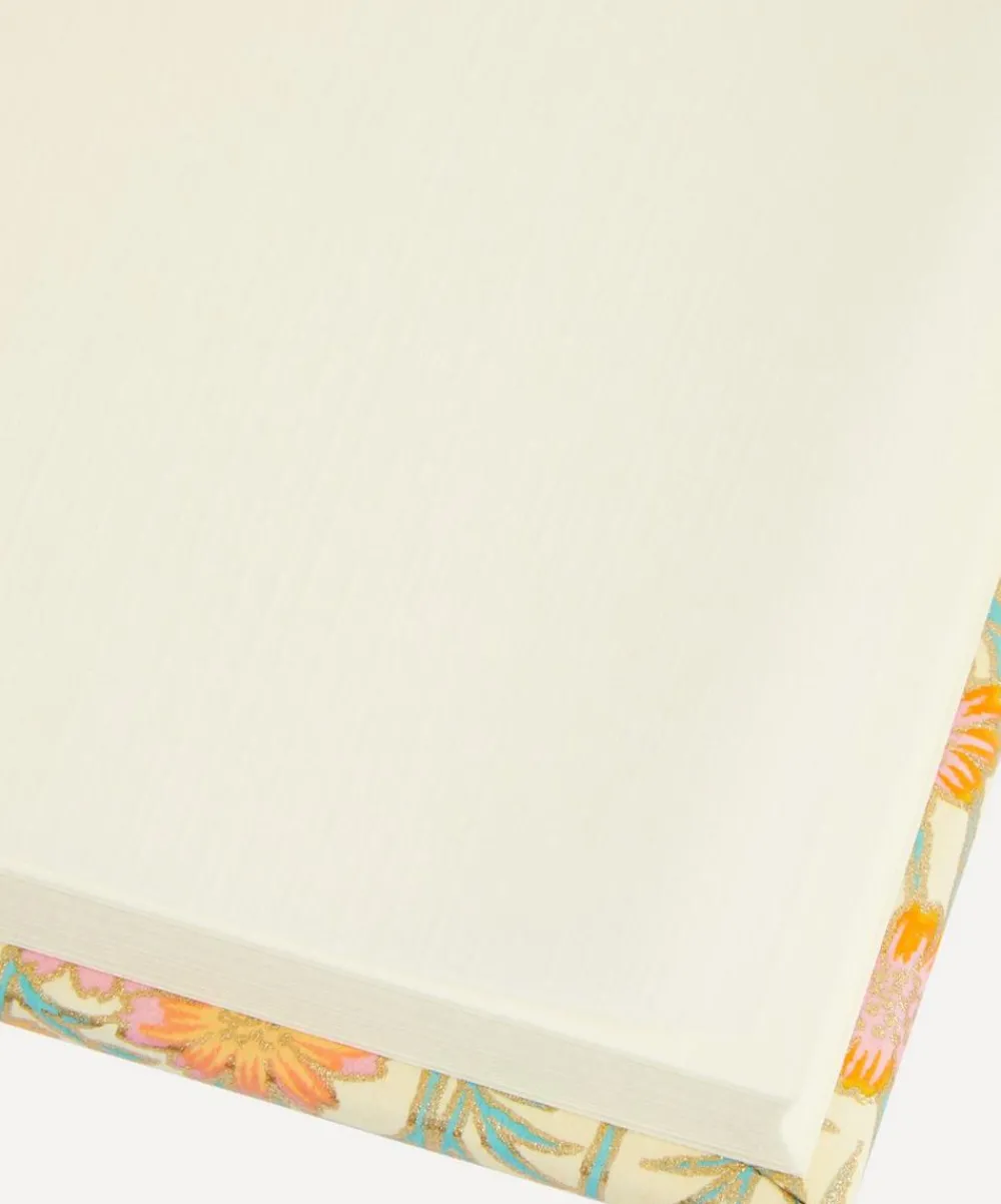 Esmie Stationery And Games^Medium Peach Orange Daisies Landscape Album