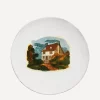 Astier de Villatte Tableware^Medium Small House Plate