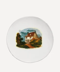 Astier de Villatte Tableware^Medium Small House Plate