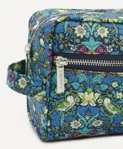 Liberty Bathroom|Bath & Body Wash^Medium Strawberry Thief Wash Bag