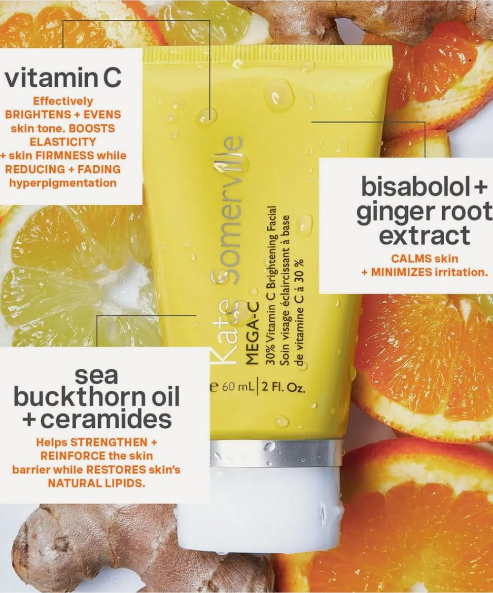 Kate Somerville Facial Serums & Oils^Mega-C 30% Vitamin C Brightening Facial 60ml