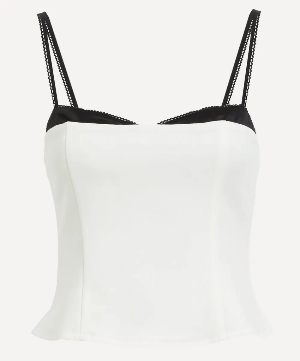 Reformation Tops^Melanie Layered Bandeau Top