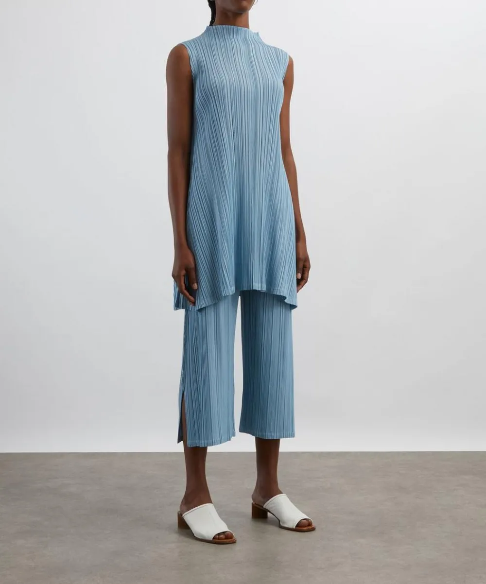 Pleats Please Issey Miyake Tops^MELLOW PLEATS Pleated Tunic