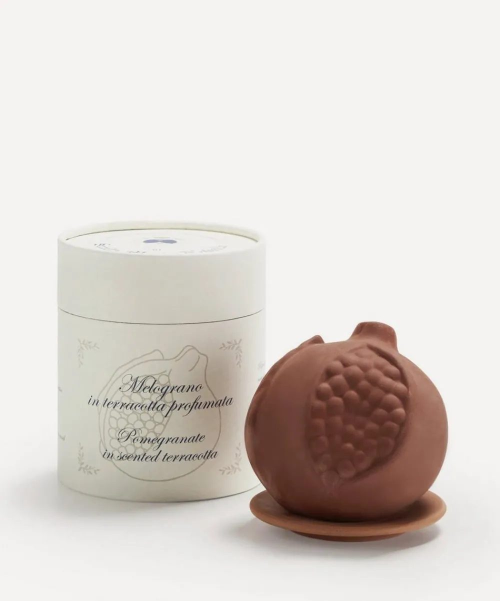Officina Profumo-Farmaceutica di Santa Maria Novella Candles & Candle Holders^Melograno in Scented Terracotta 190g