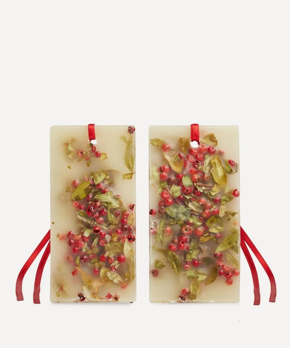 Officina Profumo-Farmaceutica di Santa Maria Novella Candles & Candle Holders^Melograno Scented Wax Tablets Set of 2