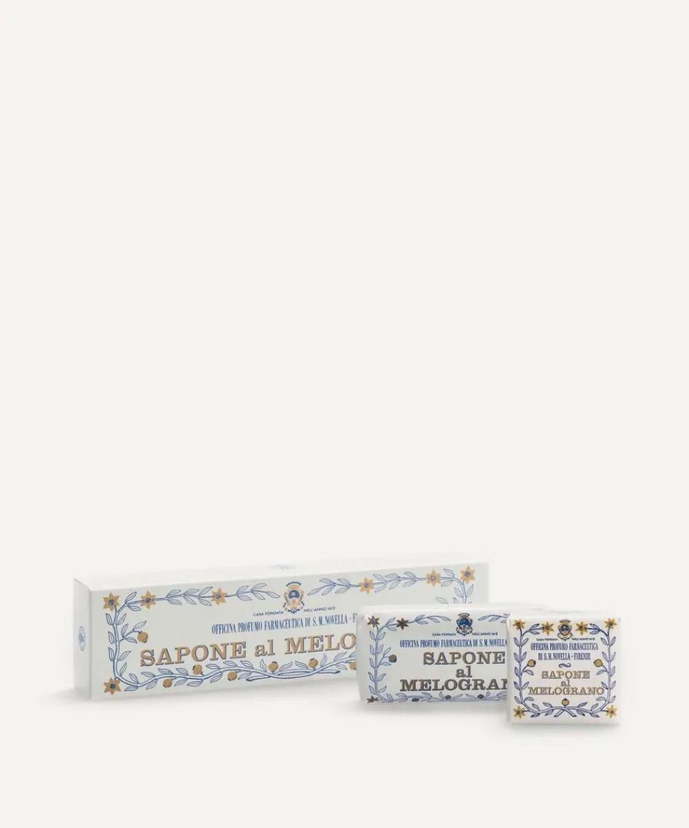 Officina Profumo-Farmaceutica di Santa Maria Novella Bathroom|Bath & Body Wash^Melograno Solid Soap Kit