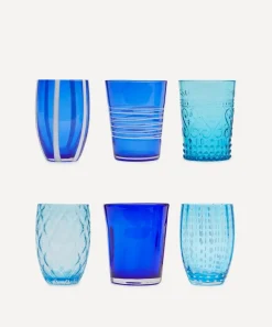 Zafferano Glass & Drinksware^Melting Pot Assorted Glasses Set of 6
