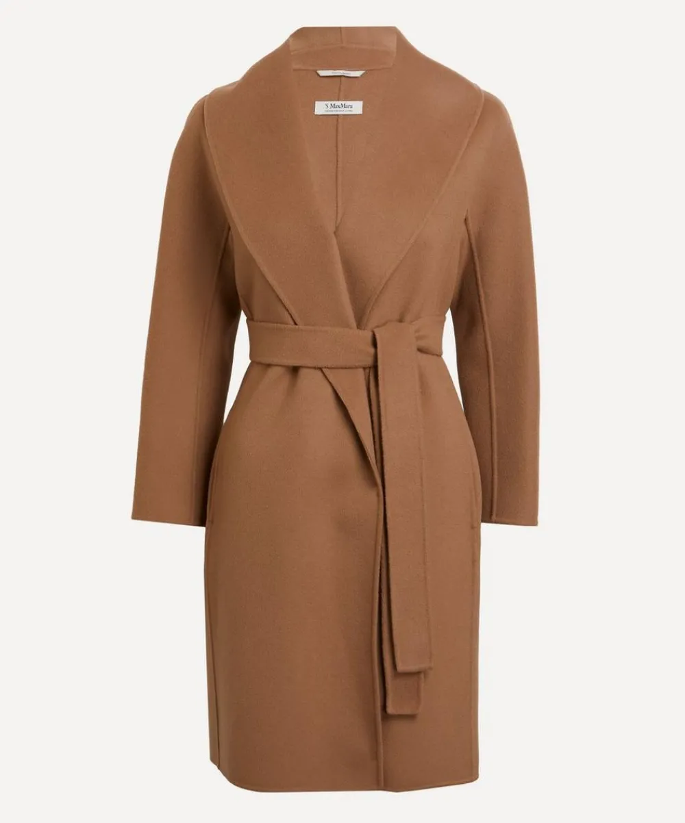 S Max Mara Coats & Jackets^Messi Double-Faced Short Wool Coat