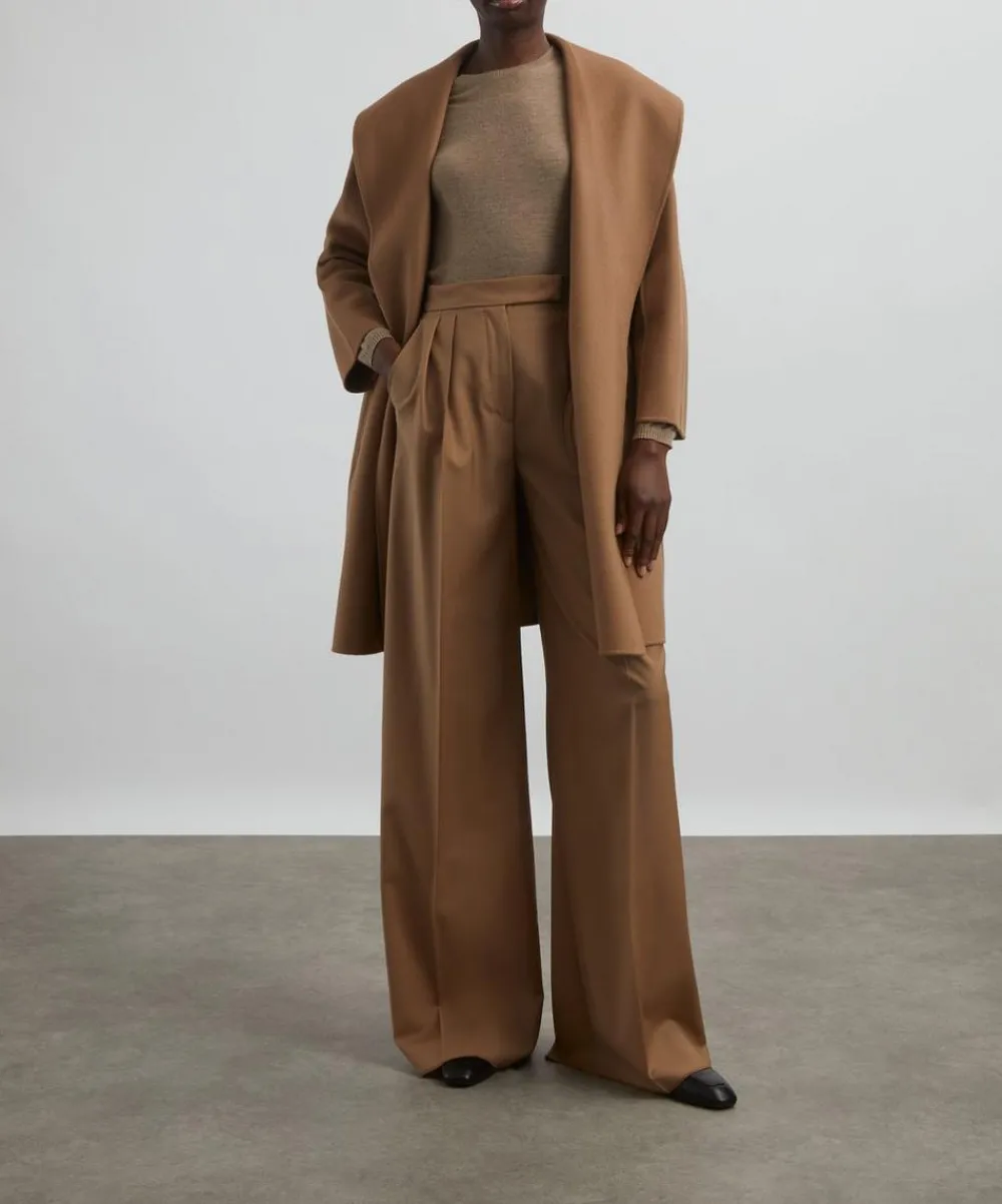 S Max Mara Coats & Jackets^Messi Double-Faced Short Wool Coat