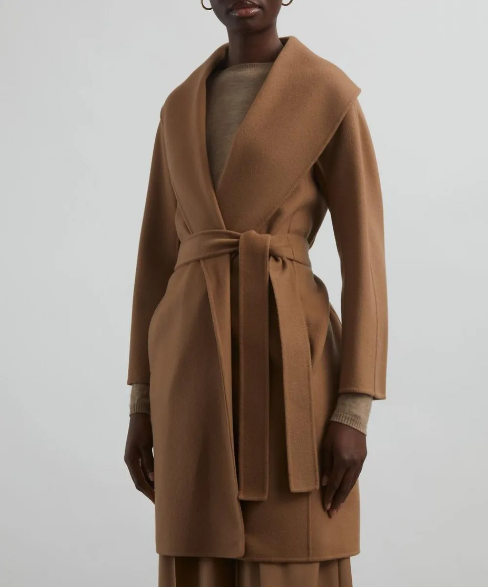 S Max Mara Coats & Jackets^Messi Double-Faced Short Wool Coat